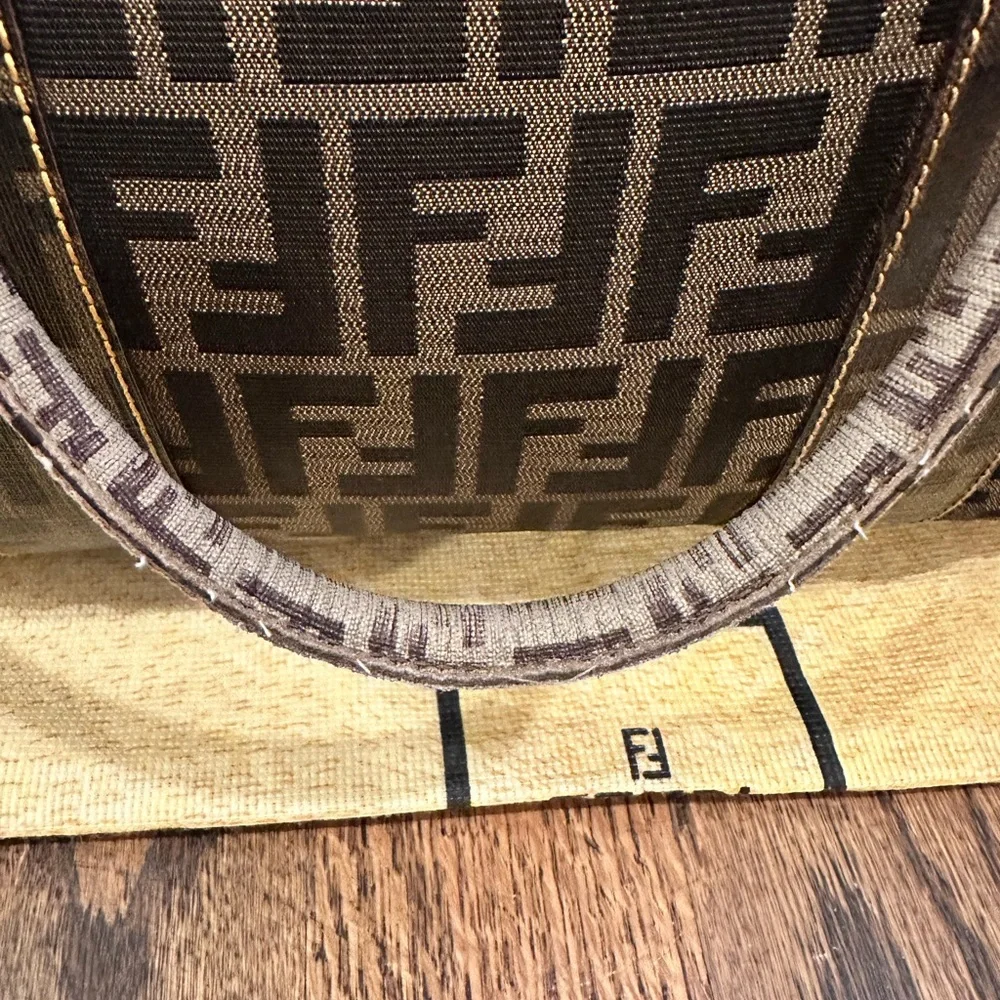 Fendi Black and Brown Satchel - Picture 8 of 16